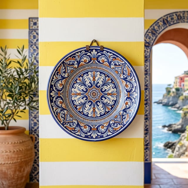Majolica Wall Plates
