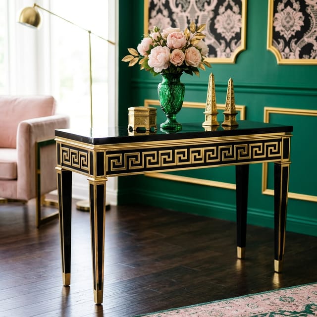 Greek-Key Console