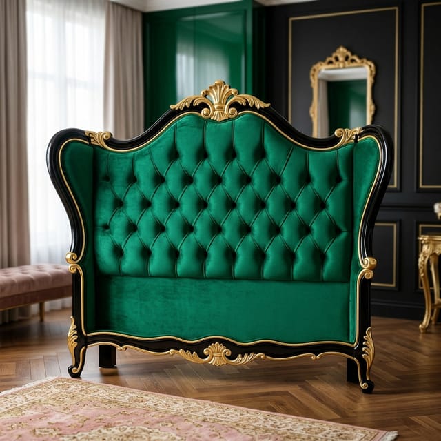 Tufted Velvet Headboard