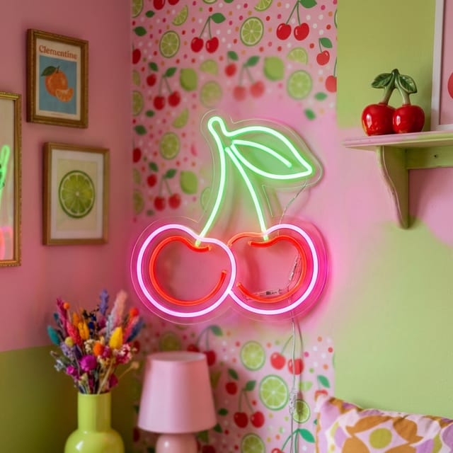 Cherry Neon Sign