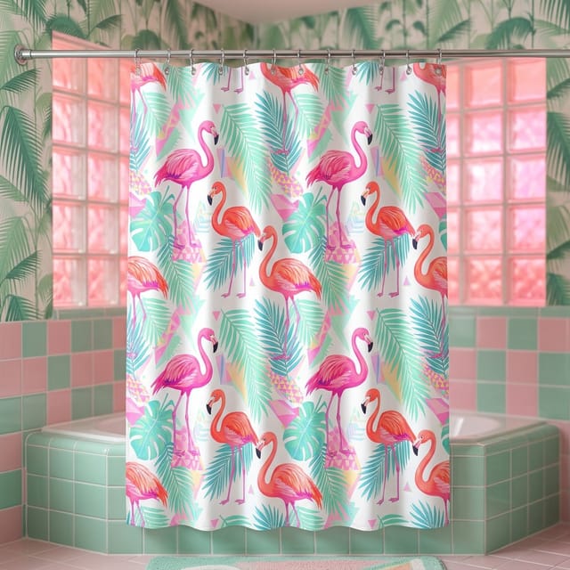 Flamingo Shower Curtain