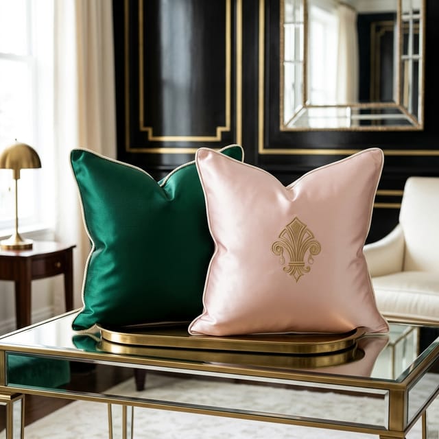 Silk Pillow Set