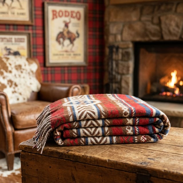 Southwest Wool Throw