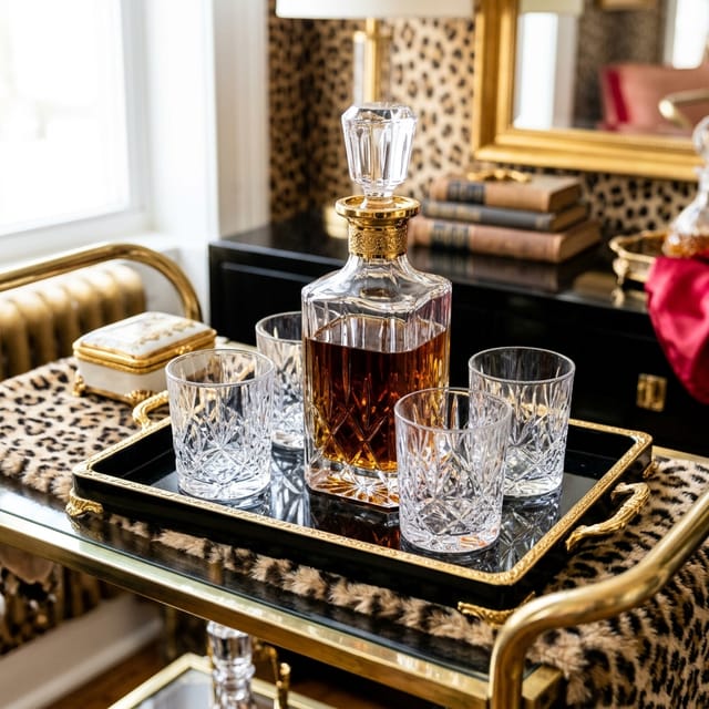 Crystal Decanter Set