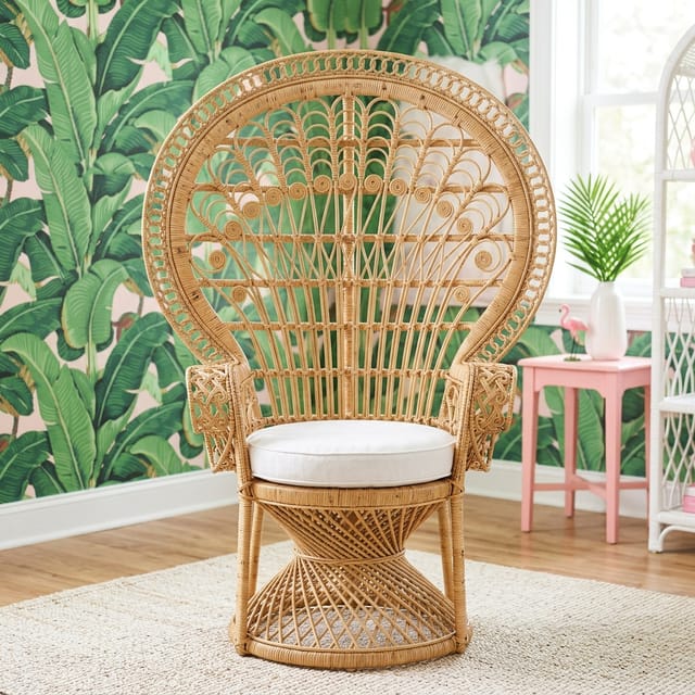 Rattan Peacock Chair