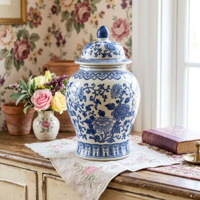 Blue-and-White Ginger Jars