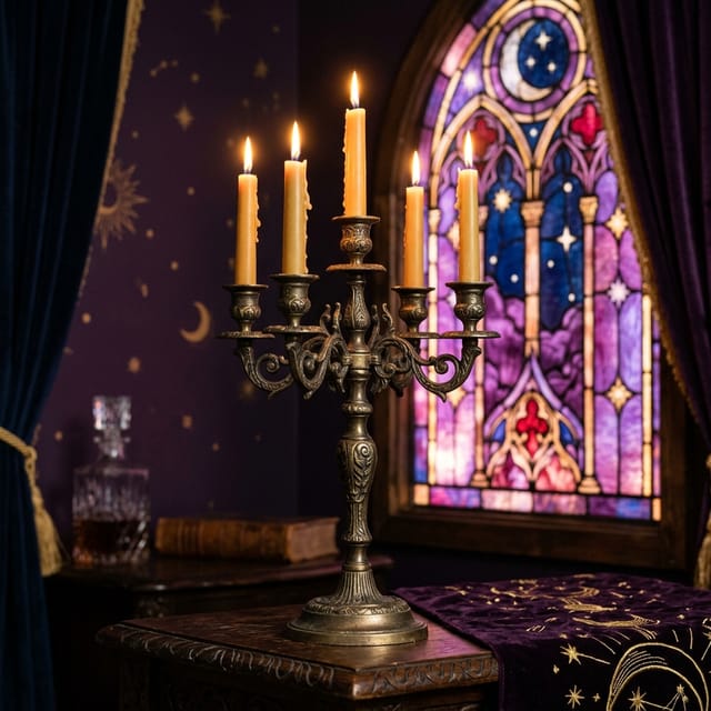 Brass Candelabra