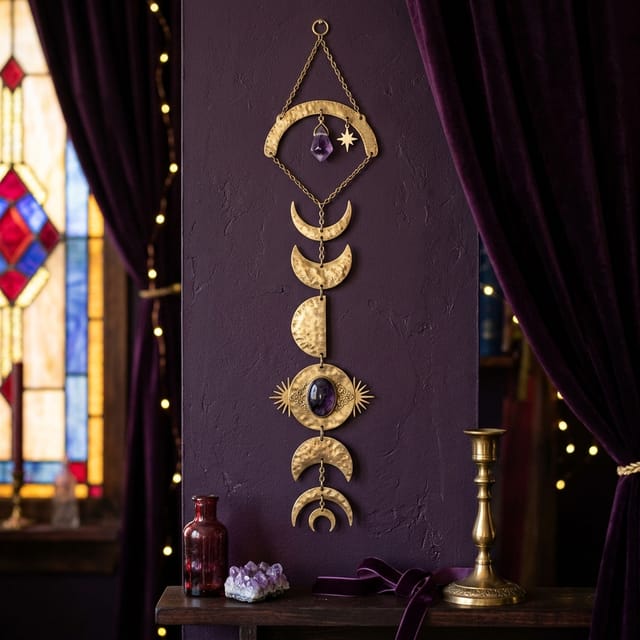 Moon Phase Wall Hanging