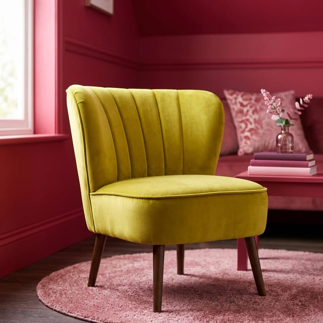 Chartreuse Accent Chair
