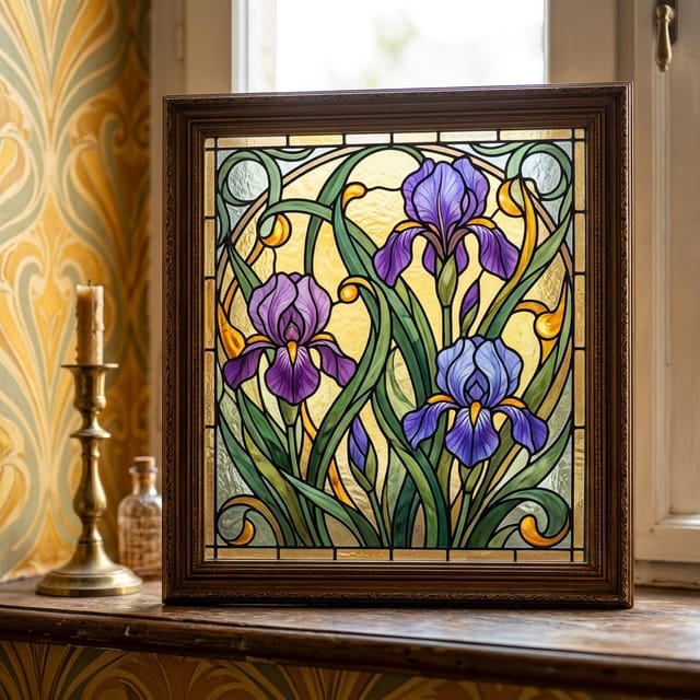 Stained Glass Window Film