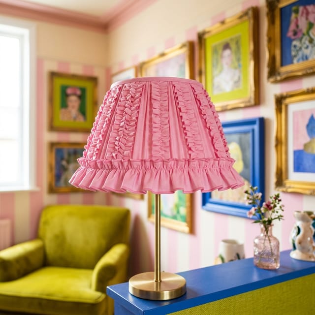 Pleated Lampshade