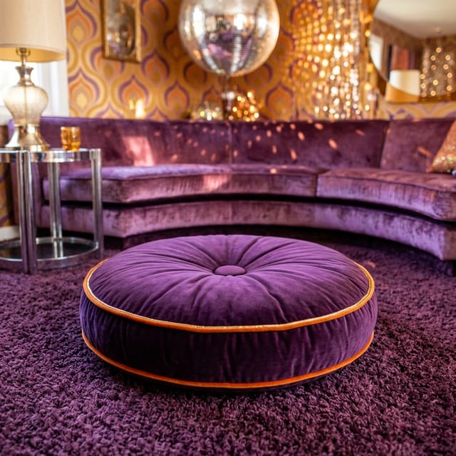 Velvet Floor Cushions