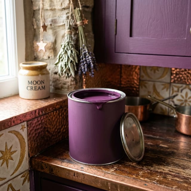 Plum Cabinet Paint