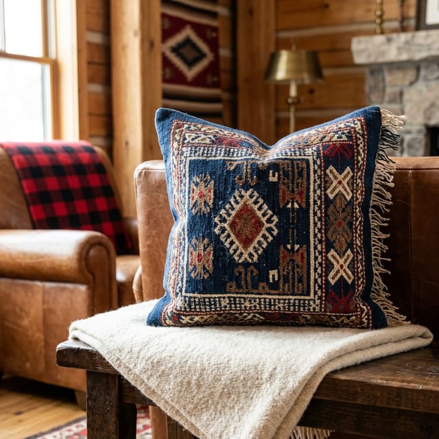 Indigo Kilim Pillows