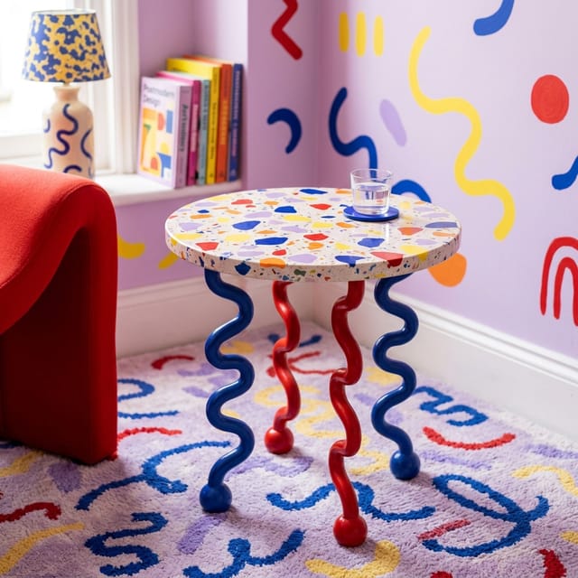Terrazzo Side Table