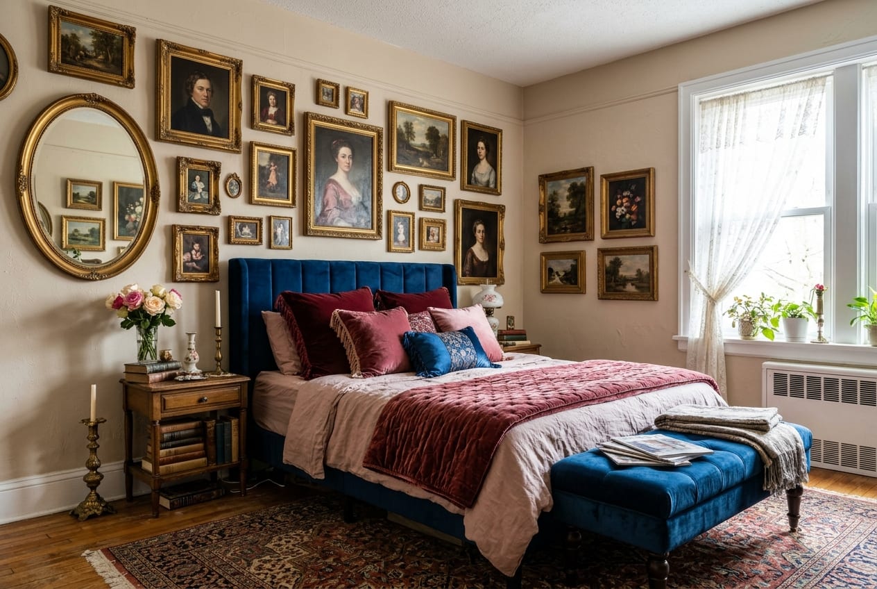 Gilded Gallery Bedroom