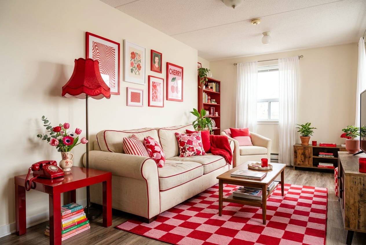 Cherry Checkered Living